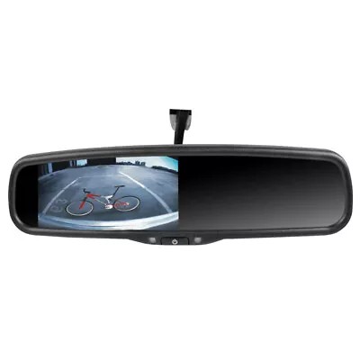 RYDEEN MV436S Universal Mount Car Video 4.3  LCD Rear View Mirror Monitor • $215.49