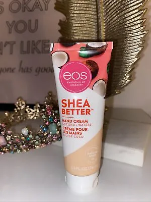 Eos Shea Better Hand Cream Coconut Waters 2.5 Fl Oz Moisturizer Lotion NEW • $5