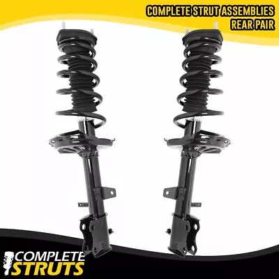 Rear Pair Complete Strut & Coil Spring Assemblies For 2013-2016 Toyota Venza AWD • $138.71