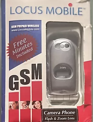 NEC A232 232 GSM Mobile Cellular Flip Phone Complete + Original Packaging NIB! • $27.95