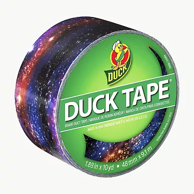 Duck Brand Printed Duct Tape Patterns: 1.88 In. X 30 Ft. (Galaxy) • $5.19