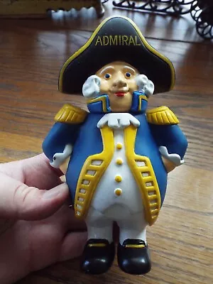 Vintage ADMIRAL APPLIANCE Mascot Advertising/Promotional Vinyl Coin Bank • $7.95