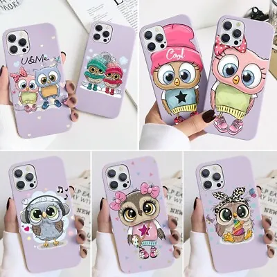 Owl Phone Case For IPhone 13 12 Pro XS Max Mini XR X 10 6 6s 7 8 Plus Soft Cover • $16.49