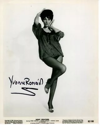 YVONNE ROMAIN Signed Autographed 8x10 NIGHT CREATURES IMOGENE Photo • $252.90