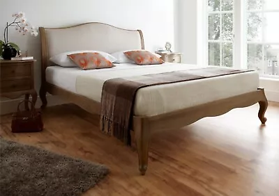 Solid Oak French Style King Size / 5ft Amelia LFE Bed Frame By Time4Sleep • £799