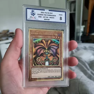 £14.99 • Buy Exodia The Forbidden One 1st Edition Mged Graded Mgc 8