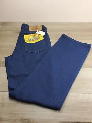 Vintage Sears Roebuck Straight Leg Denim Jeans Western Wear 32 X 32 NOS • $64.99