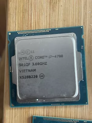 $125 • Buy Intel I7 4790 3.6GHZ Processor