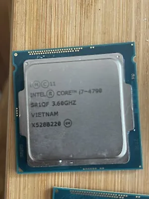 Intel I7 4790 3.6GHZ Processor • $125
