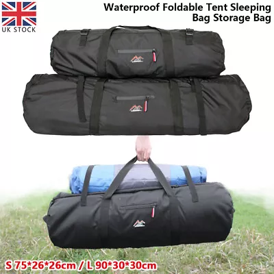 Portable Outdoor Foldable Tent Sack Camping Sleeping Bag Waterproof Storage Bag • £11.71