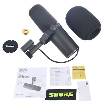 SM7B New Vocal / Broadcast Microphone Cardioid Shure Dynamic US Free Shipping • $167.65