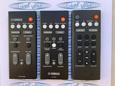 $45 • Buy Yamaha Sound Bar Remote Controls For  YSP2200-5600  YAS106-209  ATS1060-2090