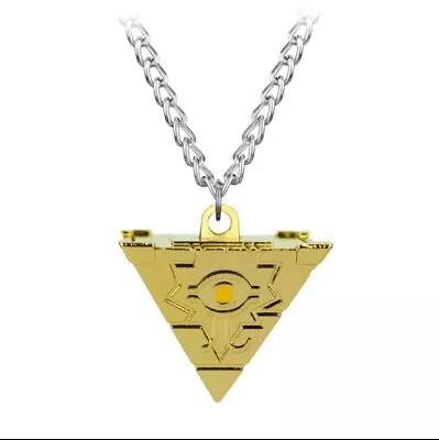 Anime Yu-Gi-Oh Necklace YGO Millenium Puzzle Item Pendant Necklace Jewelry • $11.99