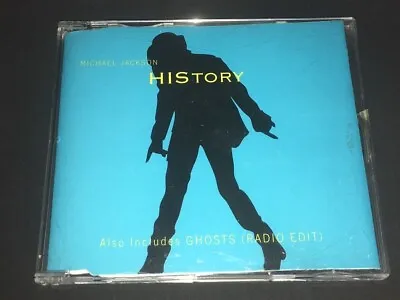 Michael Jackson - History / Ghost  PROMO CD BRAZIL - Smile Speechless History • $630