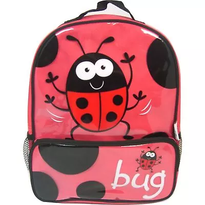 School Backpack Bag Children Kids Child LadyBug Bug Insect Pink PE Kit Bag • £8.49