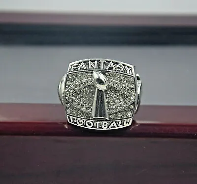 2014 Fantasy Football League Champion FFL Ring Winner Silver Fan Rings • $24.90
