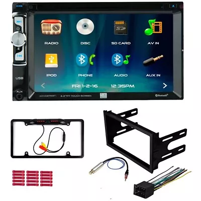 For VW 1998-2002 Golf XDVD276BT Bluetooth Car Stereo Double DIN Dash Kit Camera • $143.99