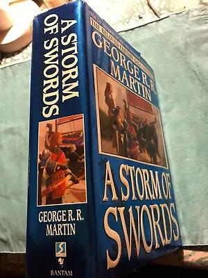 RARE 1ST EDIT! A Storm Of Swords By George R.R. Martin Song Of Ice & Fire 2nd Pr • $52.95