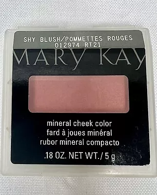 MARY KAY Mineral Cheek Color- Shy Blush - .18 Oz / 5g - 012974 NEW • $19.95