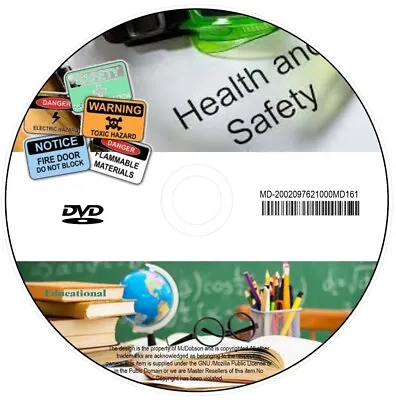 £8.95 • Buy Health And Safety HAZARD WARNING SIGNS + POSTERS DVD FREE  POSTAGE