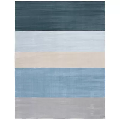 Safavieh Orwell Collection Orw394N Blue / Grey Rug Modern Abstract Rug Carpet • $44.77