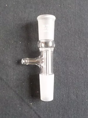 $38.99 • Buy NEW Corning Pyrex Glass 24/40 Vacuum Inlet Distillation Straight Takeoff Adapter
