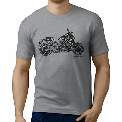JL Illustration For A Yamaha VMAX 2015 Motorbike Fan T-shirt • $24.87