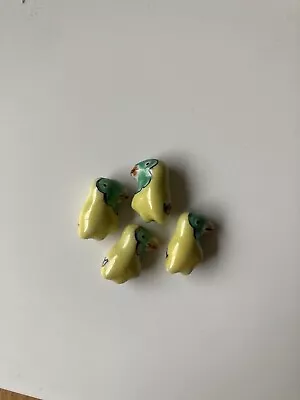 £5 • Buy Ceramic Porcelain Lampwork Hand Painted Beads - Pelican / Bird / Parrot