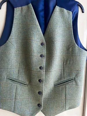 Le Beau Cheval Lead Rein Outfit Jacket Size 22 Matching Waistcoat Size 24uk • £150
