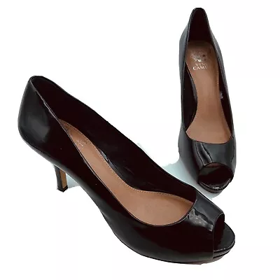 Vince Camuto Kira Women Black Heel Shoe Size 8.5B Pre Owned • $38.95