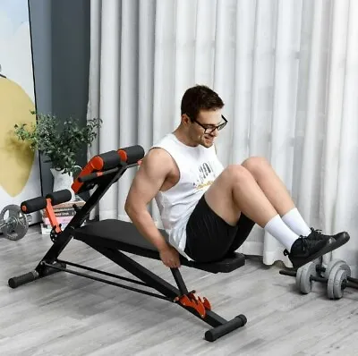 Sit Up Bench Workout Adjustable Weight Board Home Gym Fitness Slant Training New • $104.26