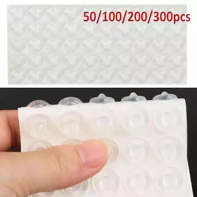 Adhesive Rubber Feet Bumper Stops W/Nip Door Cupboard Drawer Cabinet Kitchen • $5.57