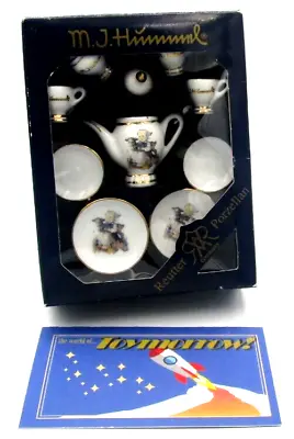 Vtg 10 Piece M J Hummel Reutter Porzellan Miniature Tea Set Doll House Germany • $19.99