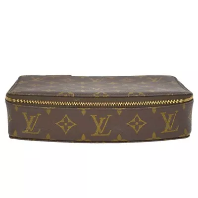 Louis Vuitton Monogram Poche Montecarlo Jewelry Case M47350 MI1907 112474 • $637.20