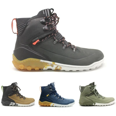 £176.04 • Buy Vivobarefoot Mens Trainers Tracker Decon FG2 Casual Lace-Up Hi-Top Leather