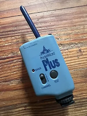 Pocket Wizard Plus Receiver Blue For Flash Sync Radio/Slave • $27.95