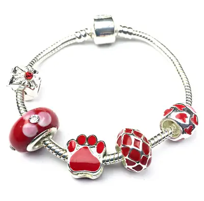 Children's 'Chinese New Year'  Silver Plated Charm Bead Bracelet • £11.99