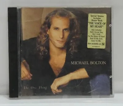 Michael Bolton. Cd.album .the One Thing.  (m0056). • £3.15