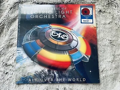 The Very Best Of ELO All Over The World Walmart Red White Vinyl LP Rockologists • $45