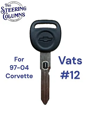 97-04 CHEVROLET CORVETTE VATS IGNITION CHIP KEY NEW OEM #12 OHMS-6.040k • $28.90