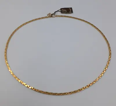 DANECRAFT Vintage Gold Filled 15 In Chain Necklace Jewelry Women Signed NWT • $30