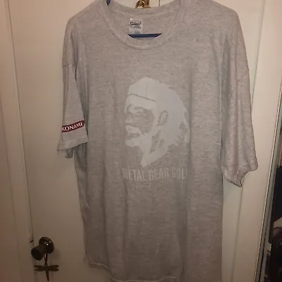 Metal Gear Solid SHIRT XL MGS Konami Kojima Vintage Sony PS1 Employee Promo • $35