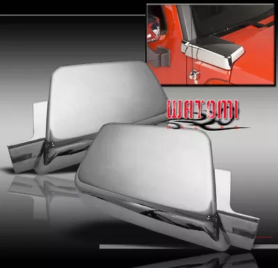 06-10 Hummer H3 Side Air Intake Hood Vents Covers Chrome Moulding Bezel 07 08 09 • $75.95