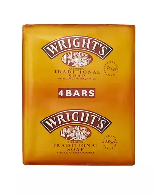 Wright's Coal Tar Soap 4 Pack  • $21.91