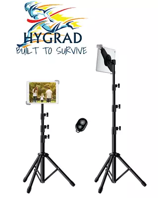 £17.99 • Buy For Apple IPad All Tablet Adjustable Foldable Tripod Stand Holder Bracket Cradle