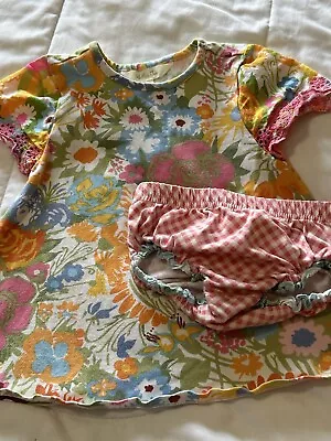 Baby Girl’s Girls Size 6 To 12 Month Matilda Jane Dress & Bloomers Outfit Lot • $0.99