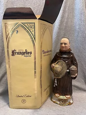 Vintage Frangelico Liqueur Bottle Capodimonte Monk Decanter Complete In Box • $39.99