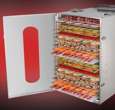 $384 • Buy OPEN BOX 20 Layers Commercial Food Dehydrator Dryer 304 Stainless Steel