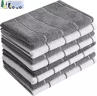 Microfiber Kitchen Towels - Super Absorbent Soft And Solid Color Dish Towels 8 • $21.72