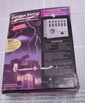 Connecticut Electric 6-5000 Manual Transfer Switch • $180